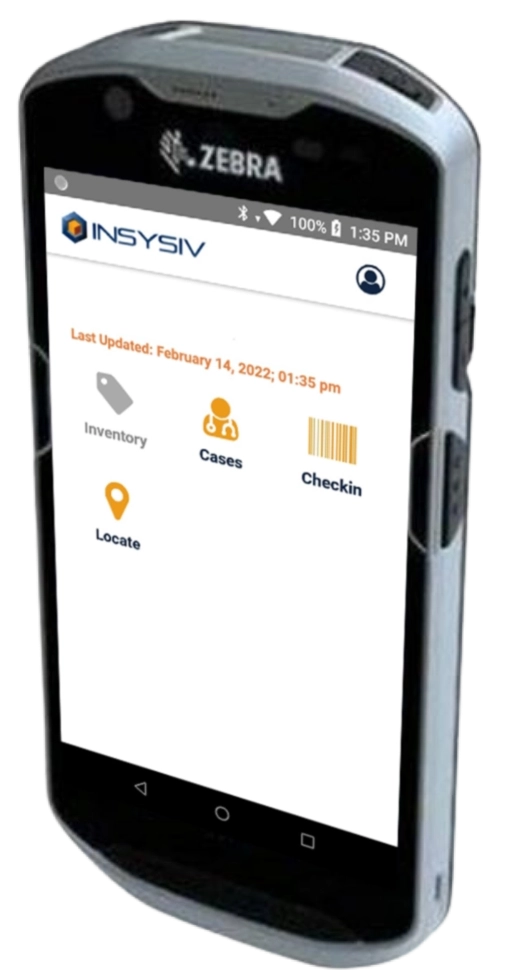 Track displayed on phone Track displayed on phone